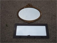 ^LPO* (2) Mirrors - One is VTG w/Damage
