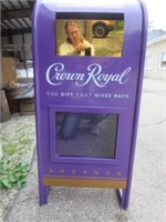 ^LPO* Crown Royal Donation Metal Container