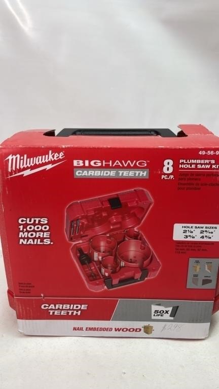 New Milwaukee BigHawg Carbide Teeth 8 Piece Hole S