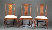 6 Queen Anne dining chairs