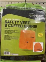 4 SAFETY VEST/BEANIE COMBO SETS