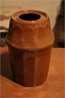 Small Unmarked Stoneware Jar