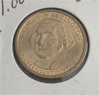 $1.00 "PRESIDENTIAL" DOLLAR **GEORGE WASHINGTON**