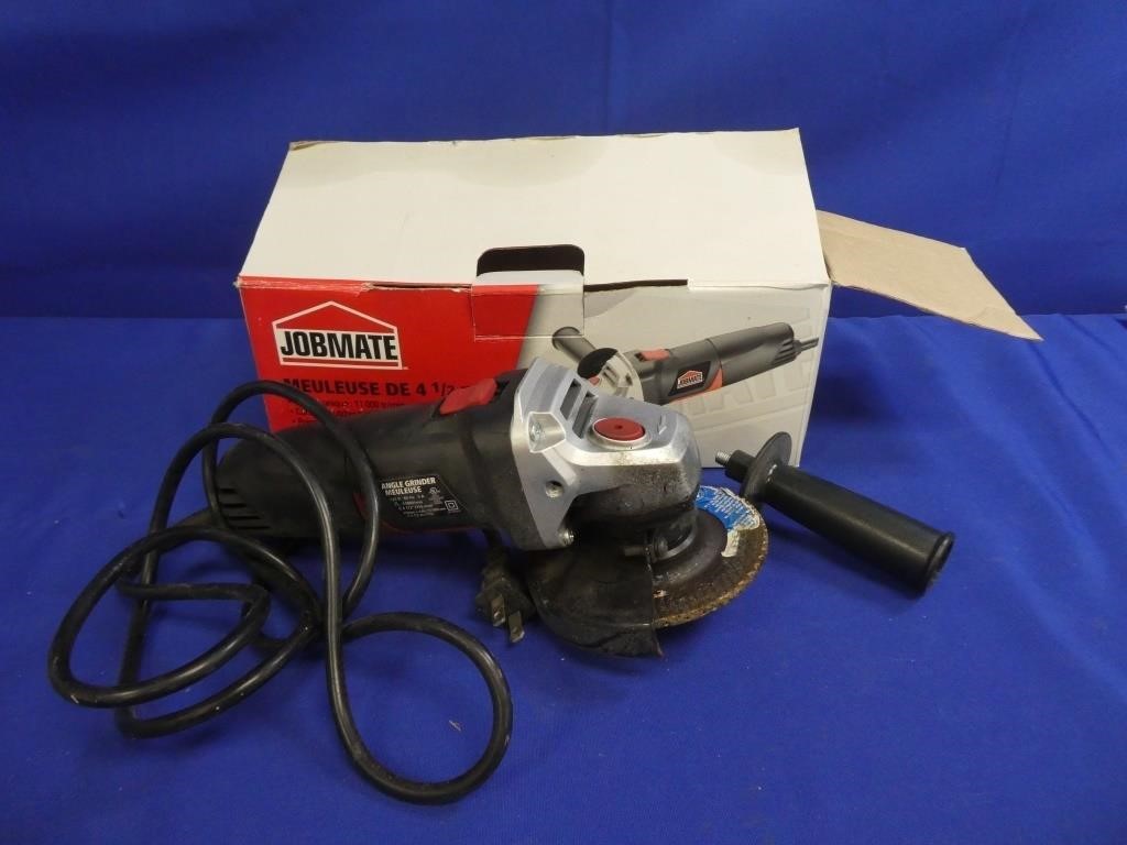 Job Mate 4 1/2" Angle Grinder ( Working )