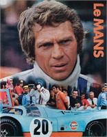 STEVE MCQUEEN LE MANS POSTER