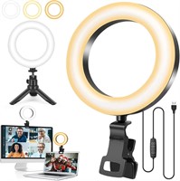 Ring Light with Tripod Stand & Clip