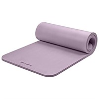 Retrospec Solana Yoga Mat 1" Thick with Nylon