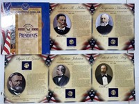 Presidential Dollar Coin Commem. Panel Collection