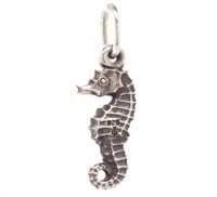 Georg Jensen sterling silver seahorse charm