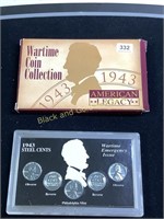 1943 Wartime coin collection