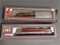 Pair of Lima HO SNCF Electric Engines in Boxes