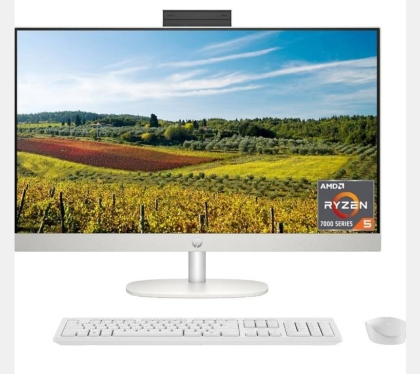 HP 27 inch All-in-One Desktop PC