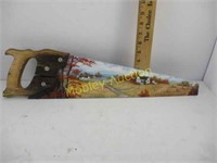 HAND PAINTED SAW