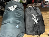 SLEEPING BAG AND AIR MATTRESS