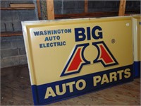 Big A Auto Parts Sign 4'x6'