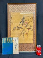 Chen Wen-Hsi Booklet & A Vintage Signed Painting