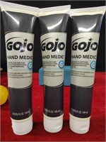 3 New Tubes Gojo Hand Medic