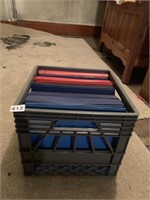 RUGGED CRATE W/ BINDERS