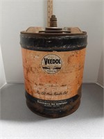 Veedol tractor oil can