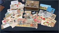 Vintage cards & misc