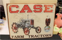 Metal Case Tractor sign