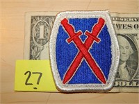 10-R Mountain Division Patch