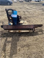 Hydrolic Post Pounder Skid Steer Attachment