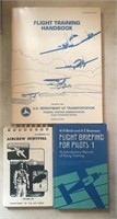Lot of 3 Pilot & Flying Books