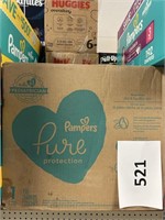 Pampers 198 diapers size 1