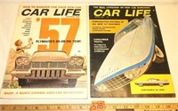 1950's Car Life Magazines