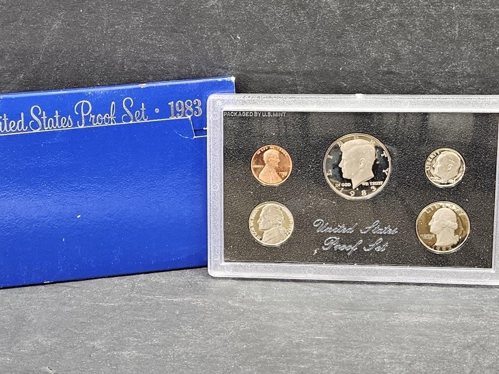 1983 US Proof Coin Set