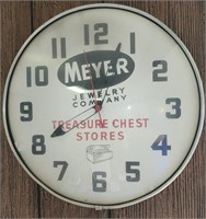 Meyer Jewelry Co. Bubble Clock