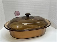 4 Quart VISION Corning Ware Casserole Dish w/Lid