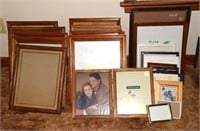 Picture frames, various sizes, approx. 50