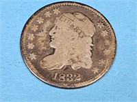 1832 Bust Silver 1/2 Dime