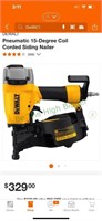 Dewalt coil siding nailer