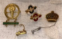 Vintage Sorority Pin Lot, Beta Sigma Phi