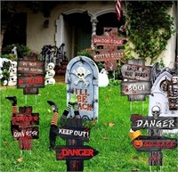 (new)6pcs Halloween Skeleton Decoration with