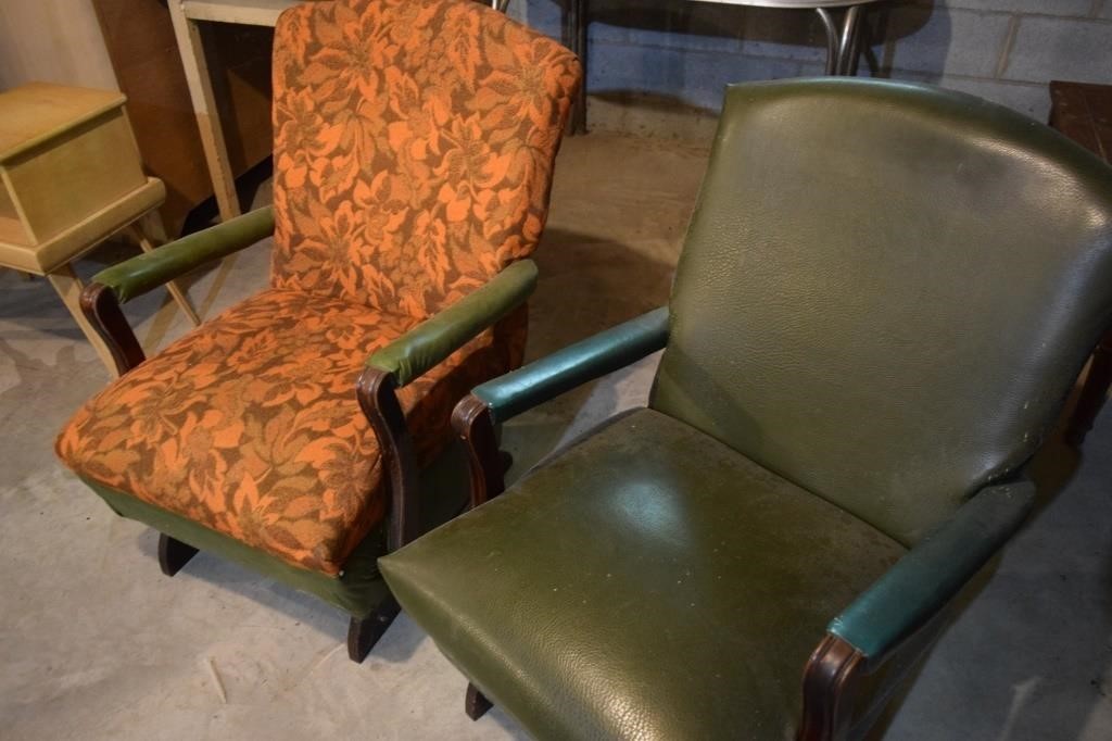 2 pcs. Antique Rocking Chairs
