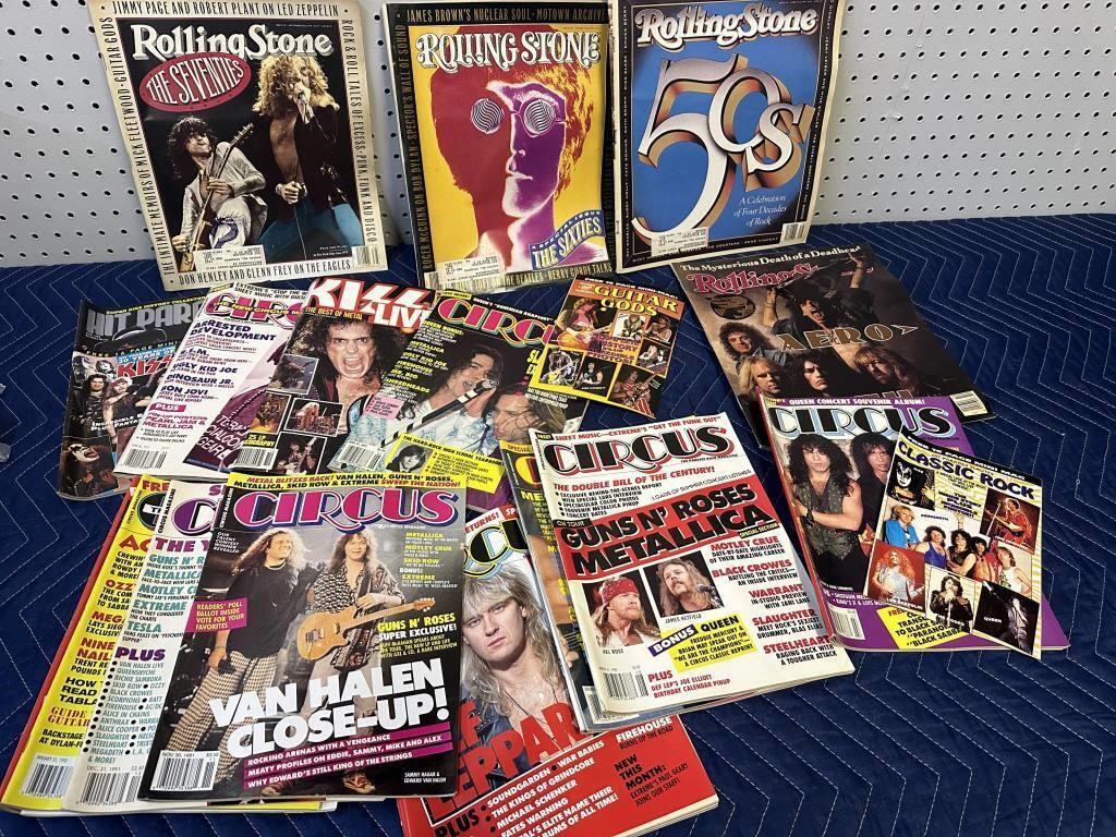 ROLLING STONES AND CIRCUS MAGAZINE