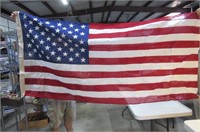 USA Nylon/Cloth Flag US Property Unique Mark 3'x6'