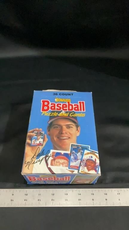 DonRuss Baseball Puzzle and cards