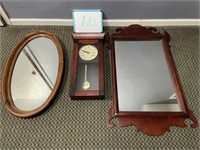 Mirrors and Clock