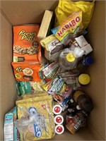 1 Box of Assorted food items