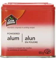 5pcs of 65g Club House Powdered Alum