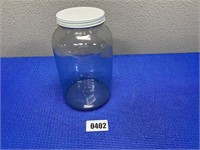 One Gallon Glass Jar w/Lid