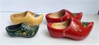 Holland Wooden Shoes & Other Lot