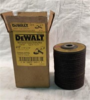 (21) DeWalt 4-1/2 inch Grinding Discs
