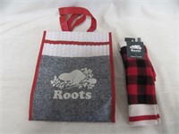 Roots Bag & Women's Boot Socks