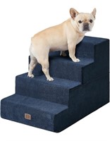 EHEYCIGA Dog Stairs for Bed 20"H, 4-Step Extra